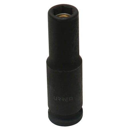 Urrea 3/8" drive, 6-pt magnetic deep impactsocket 3/8" 7712HM